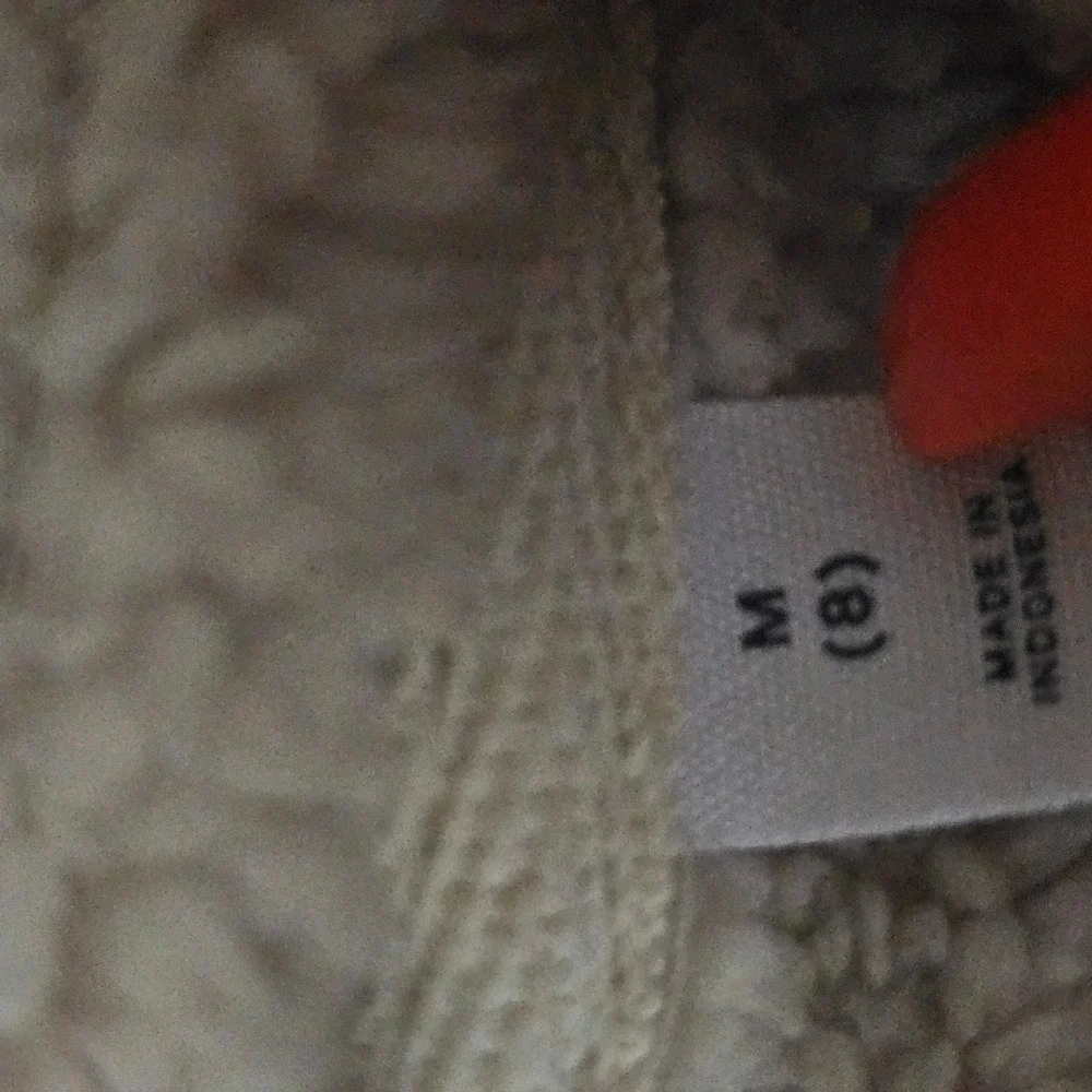 Gap Kids Girls Cream Sherpa Lined Zip Up Hoodie Rose Gold Logo Size M 8 130cm